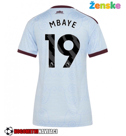 Ženske Nogometnih dresov Aston Villa Ibrahim Mbaye #19 Tretji 2026-27 Kratki rokavi Ženske Nogometnih dresov Aston Villa Ibrahim Mbaye #19 Tretji 2026-27 Kratki rokavi